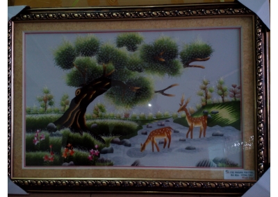 TRANH THIÊU TAY .HOÀN THIỆN 