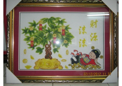Tranh Thêu CHữ Thập 37