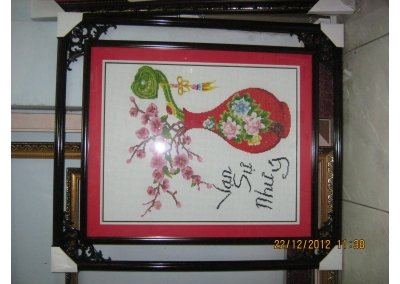 Tranh Thêu CHữ Thập 38