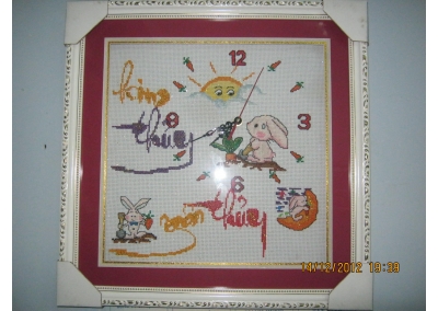 Tranh Thêu CHữ Thập 03