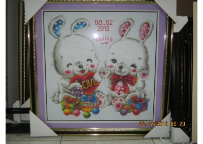 Tranh Thêu CHữ Thập 39