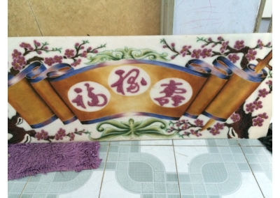 TRANH ĐÁ QUÝ .CUỐN THƯ 